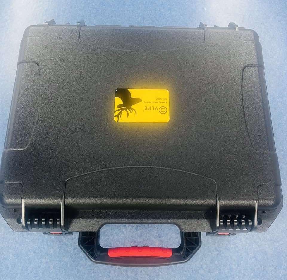 CVLIFE Gun Case for Handguns, Holds 4 Handguns & 24 Magazines Hard Shell Pistol Case