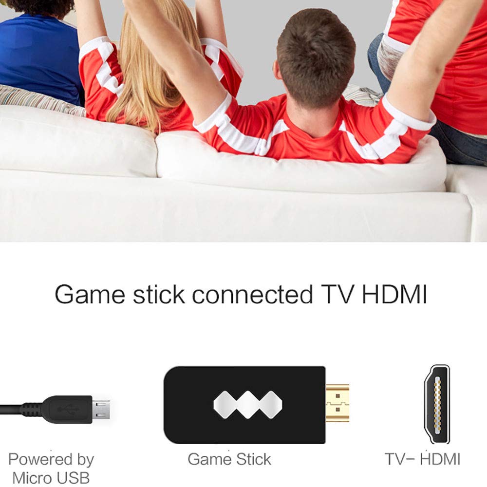 Dear, you Retro Spielmaschine HDMI High-Definition Eingebaute 568 Classic Videospiel USB Handheld Retro Game Handle Controller, Home HD Y2 Classic Videospielkonsole