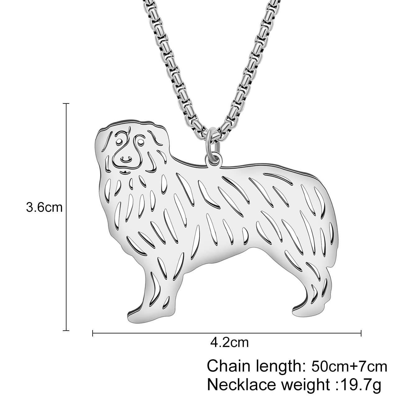 Acciaio Inox Cute Cane Ciondolo Collana Dainty 18K Oro collana per Donna Ragazza Animali Domestici Cane Regali Gioielli