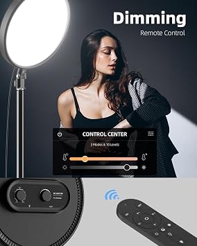 TODI Large Ring Light with 79 Stand, 6500K Full-Screen Selfie Ring Light with Stand and Phone Holder, Professional Big Ring Light for TikTok Light, Barber, Stream, Video, YouTube, Makeup, Photography