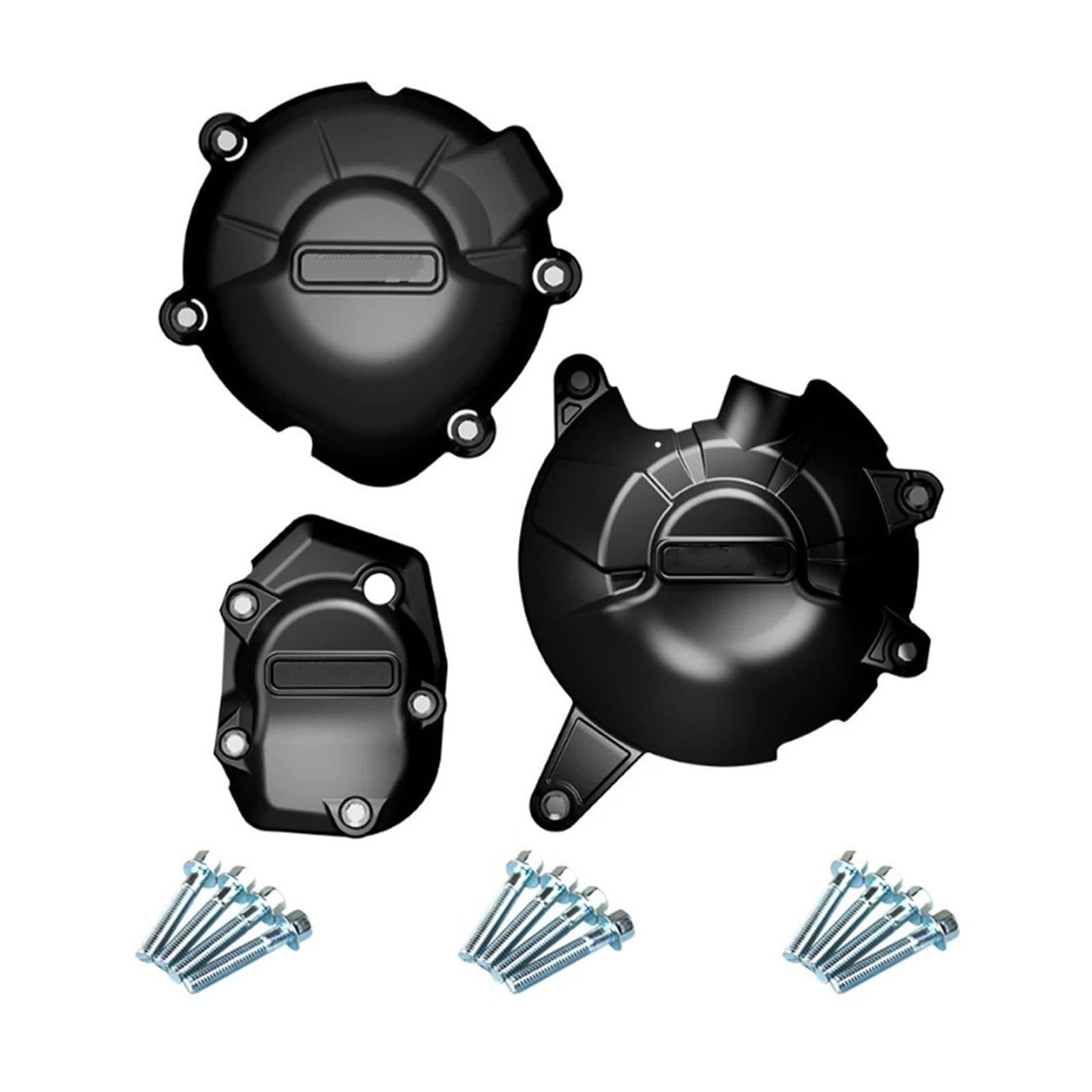 Protezione del Motore Custodia Protettiva per Il Coperchio del Motore delle Motociclette per Kawasaki Z900 2017-2024 Z900SE 2022 2023 2024(Un Set (3 Pezzi))
