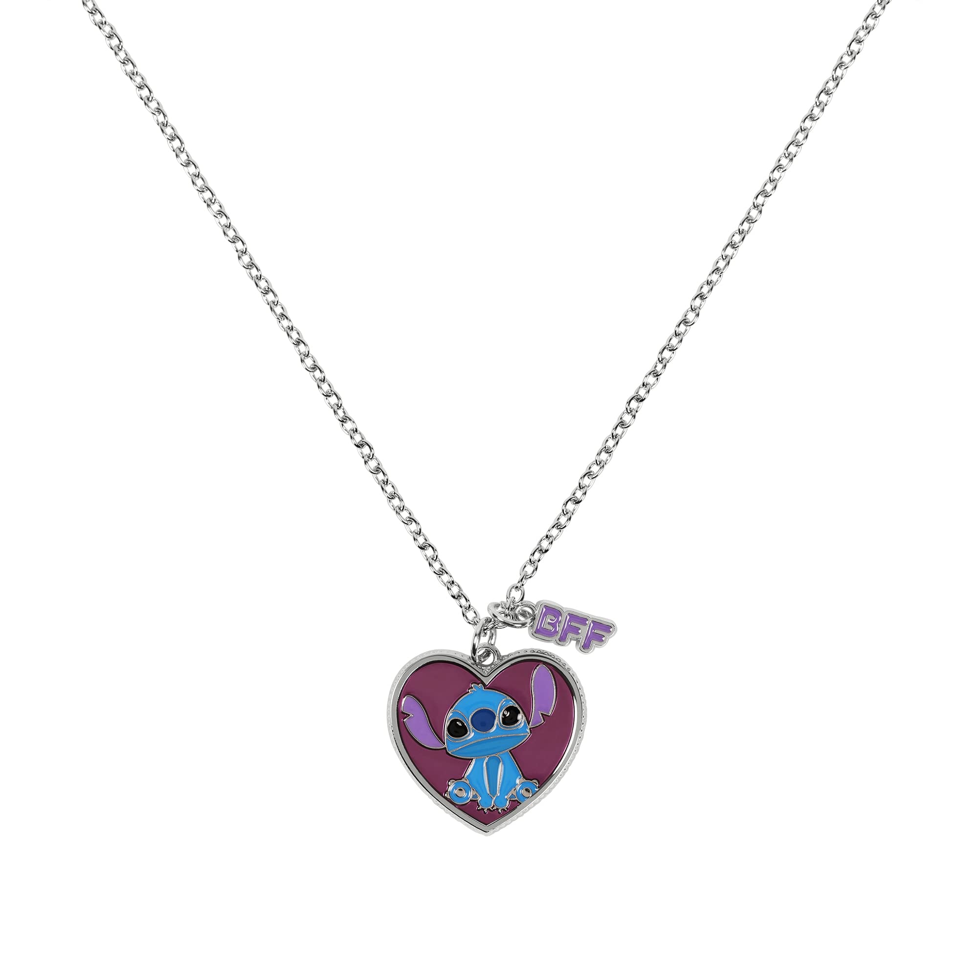 Disney Lilo & Stitch 2pc BFF Friendship Necklace Set