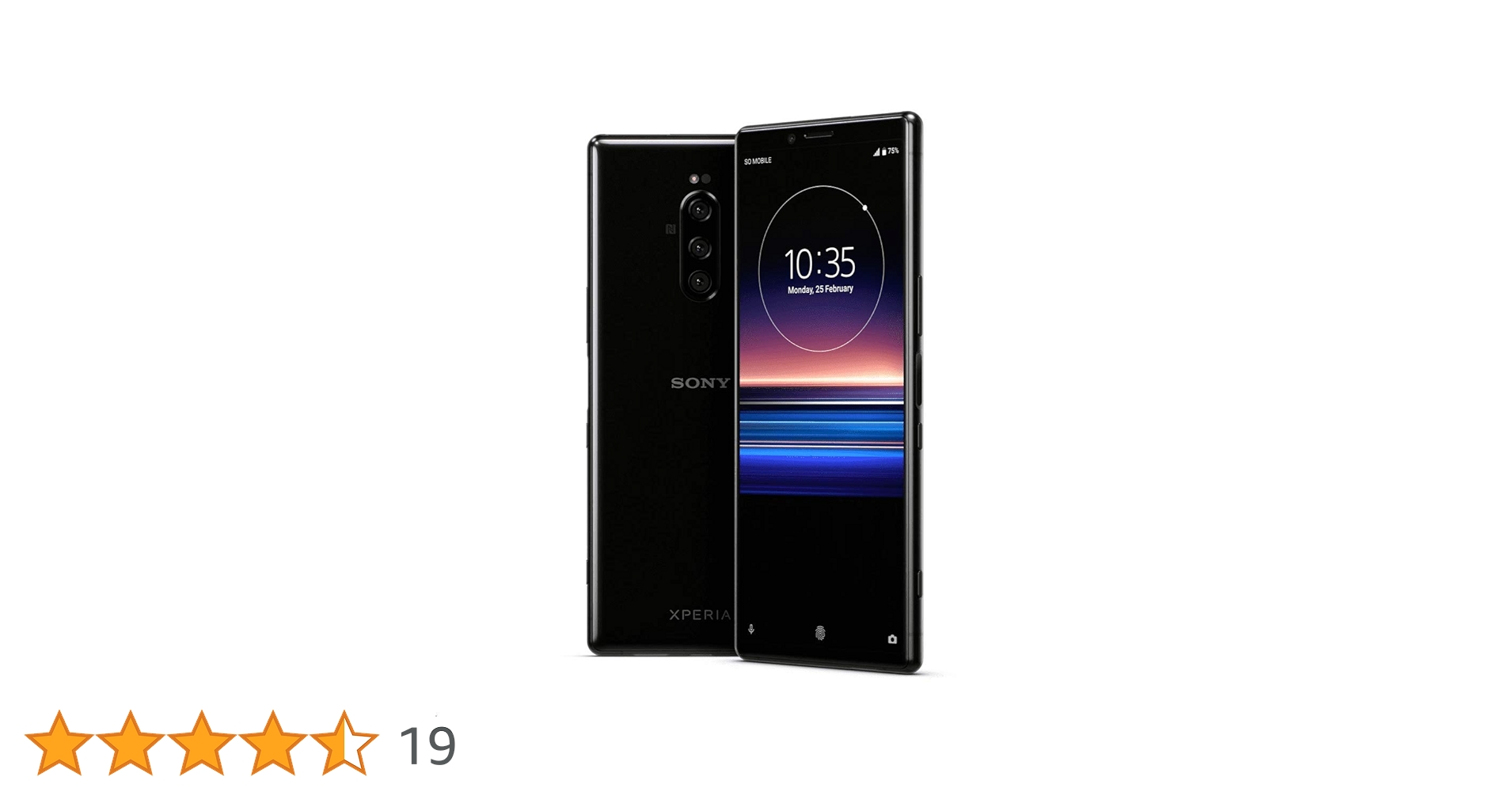 【海外モデル】Sony Xperia 1 J9110 128GB Amazon | Sony XPERIA 1 - J9110 (128GB / 6GB RAM) - Black