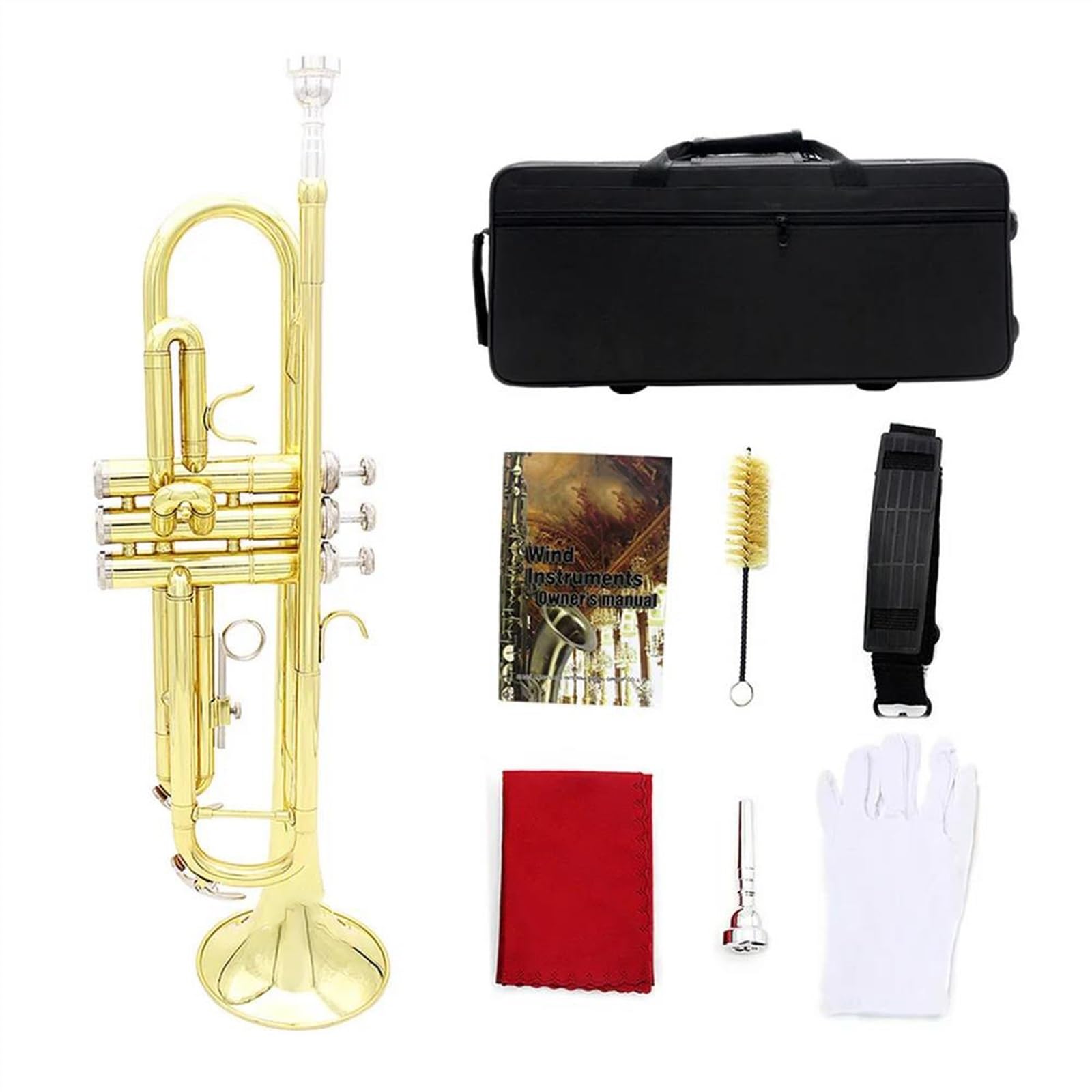 Professionisti tromba Set Di Strumenti A Fiato Tromba Musicale In Materiale Ottone Tromba In Sib Professionale
