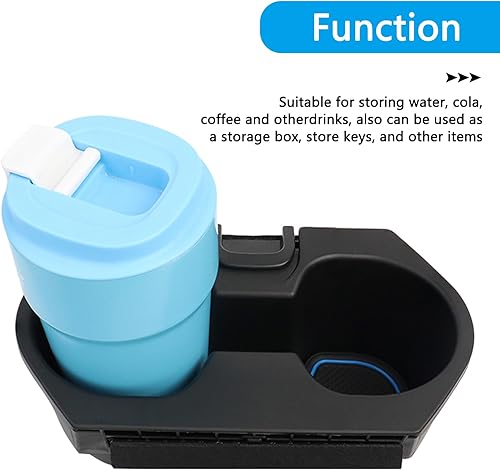 Miniatura 6 de Soporte para tazas con accesorios para Honda Civic 2016-2021 Lx Ex Si Sport Hatchback Coupe Sedan Insight consola central soporte para botella de