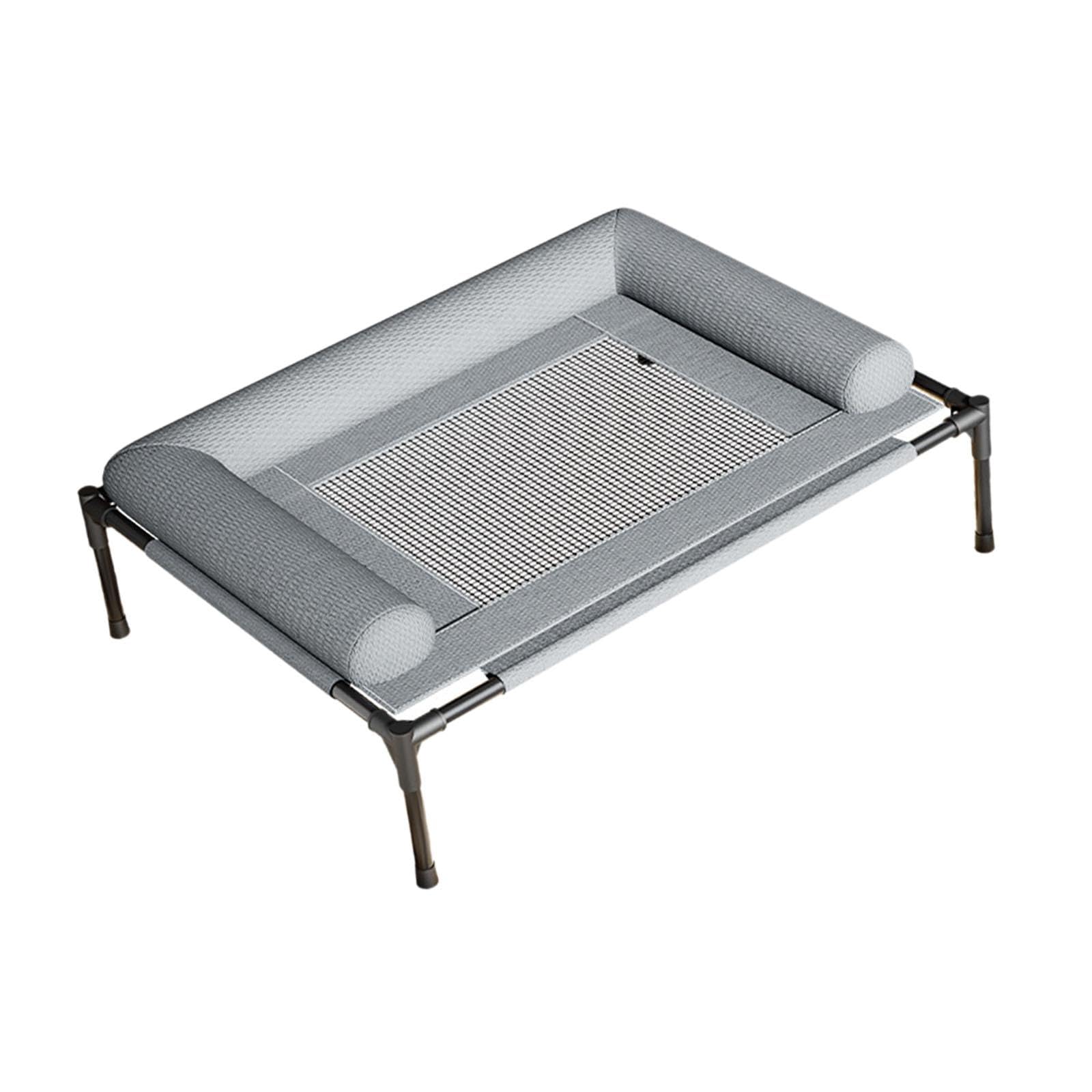 Lit matelas lavable contre la chaleur : surface fraîche respirante et métal léger