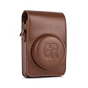 kinokoo PU Leather Case Bag Tailored for Ricoh GR/GR II/GR III, Protective Carrying Bag-Coffee gallery image