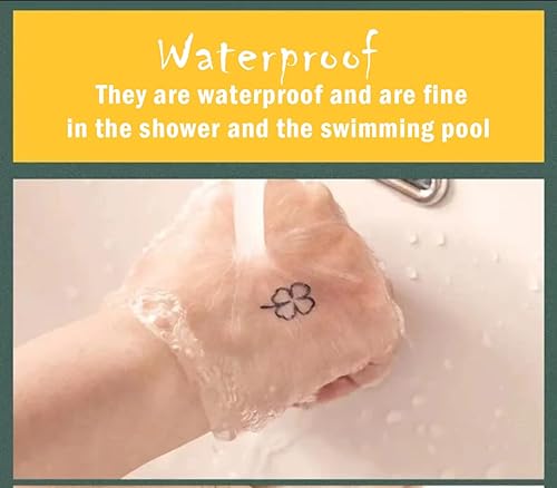 Miniatura 5 de Tatuaje semipermanente 8 hojas de 2 semanas de tatuaje de león tatuaje temporal de serpiente para hombres y niños impermeable de larga duración