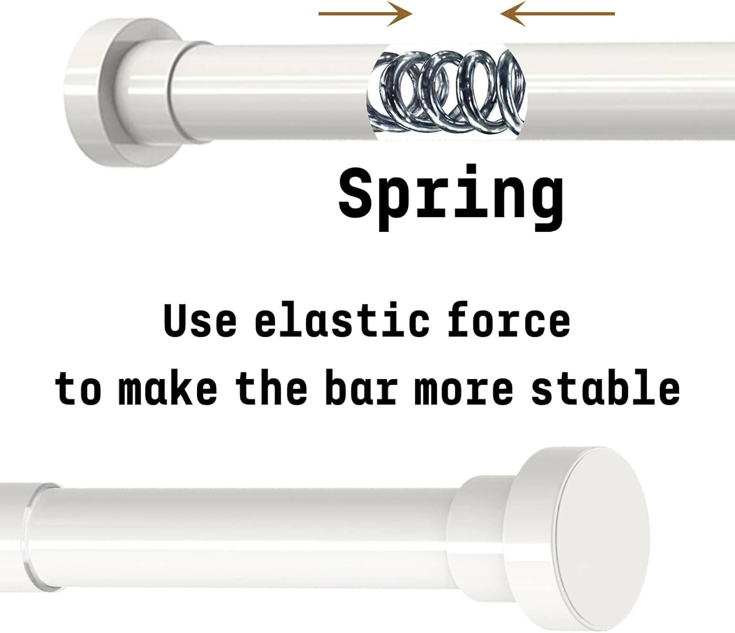 Teleszkópos rúd részletes nézet