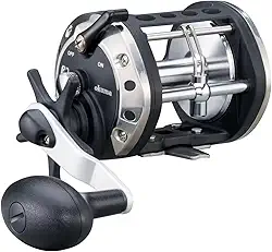 Carretilha Okuma Classic Pro Xp Perfil Alto Pesca Pesada Embarcada Oceânica Rio Pesqueiro (302, Mão direita)
