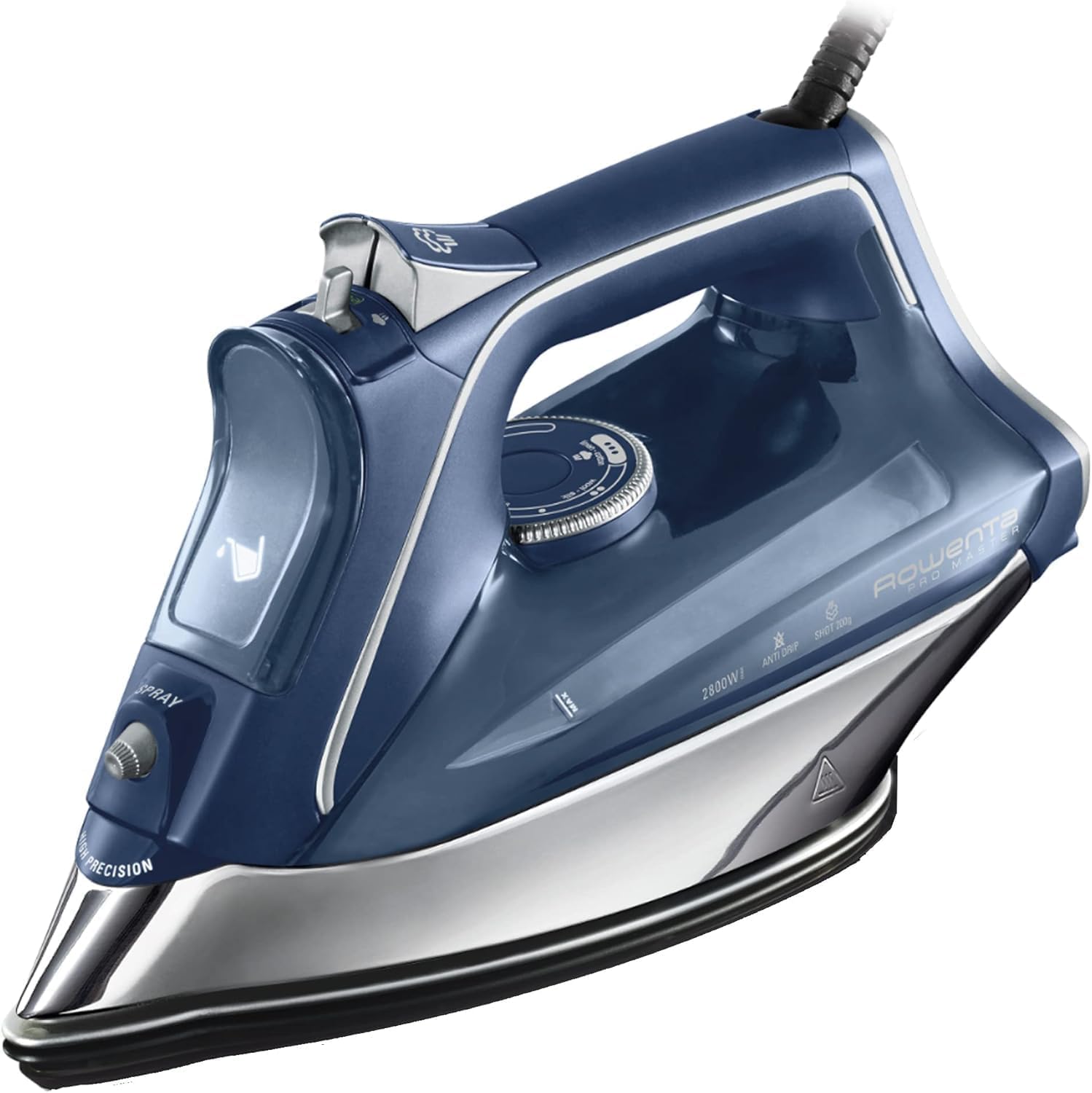 Visita la tienda de Rowenta Rowenta Access Steam - Plancha vapor 2500 W, golpe 140 g/min y vapor continuo de 40g/min, suela Microsteam 300, punta precisa, sistema antical y protección antigoteo, azul, DW4301 in use