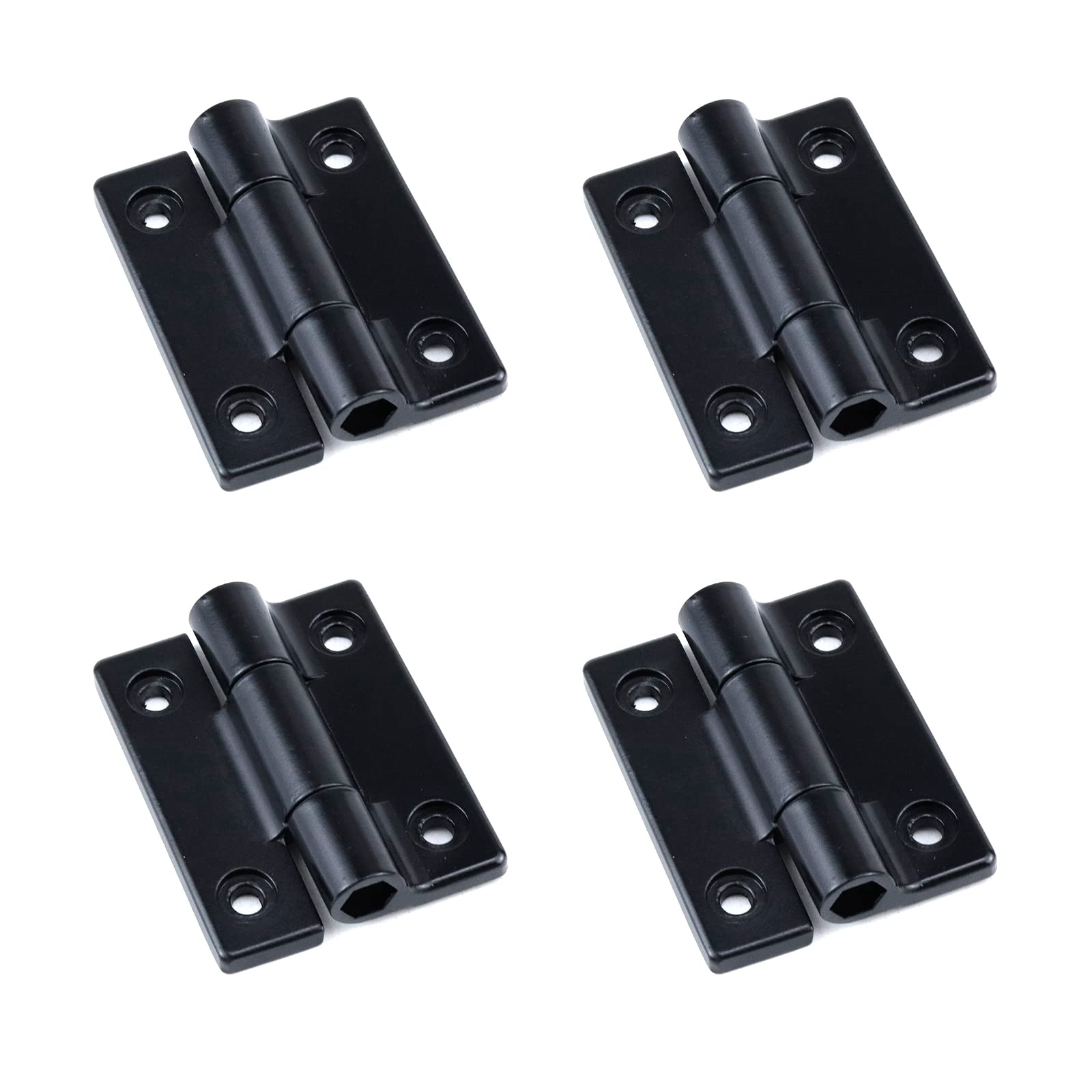 Silent Adjustable Door Hinges - Black -10 Silent Adjustable Door Hinges - Black -10