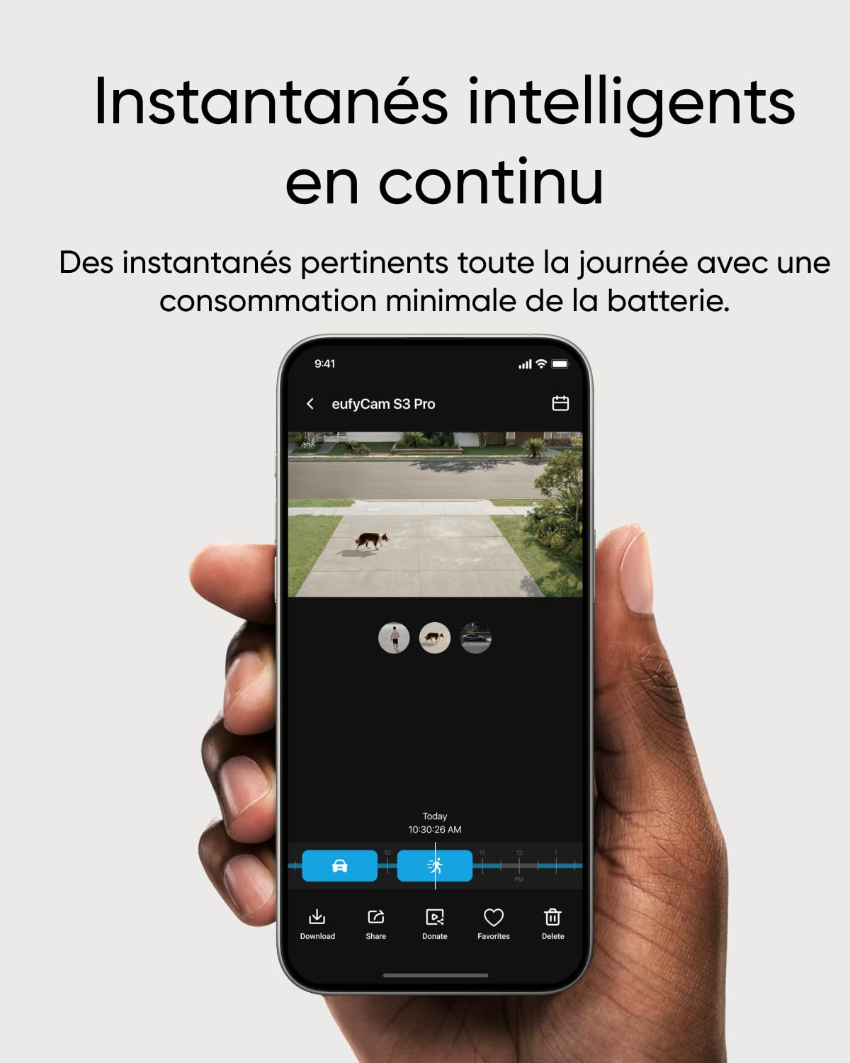 eufy S3 Pro (eufyCam 3 Pro) 4K Caméra Surveillance WiFi extérieur sans Fil