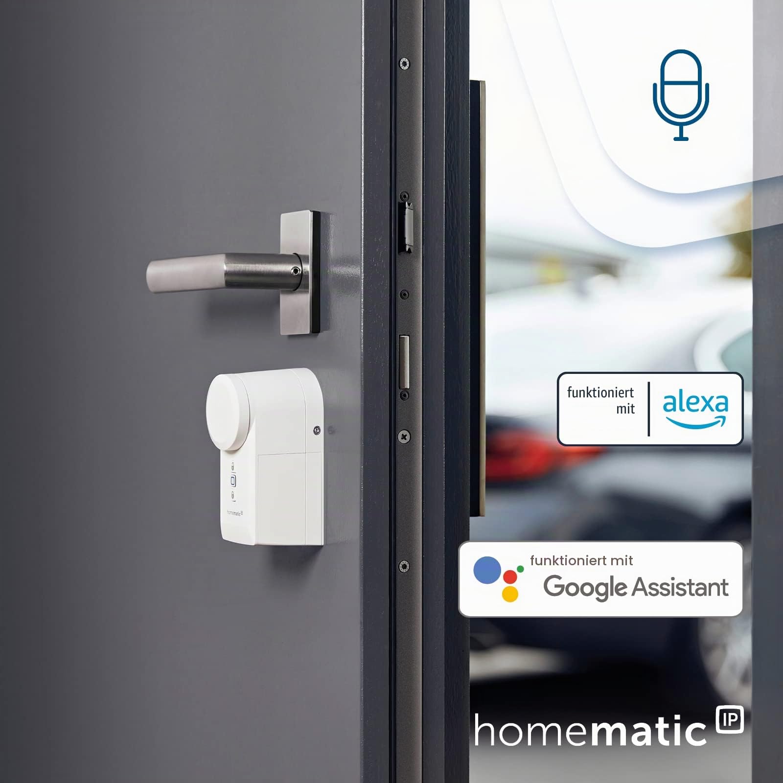 Homematic IP Türschlossantrieb + Homematic IP Keypad