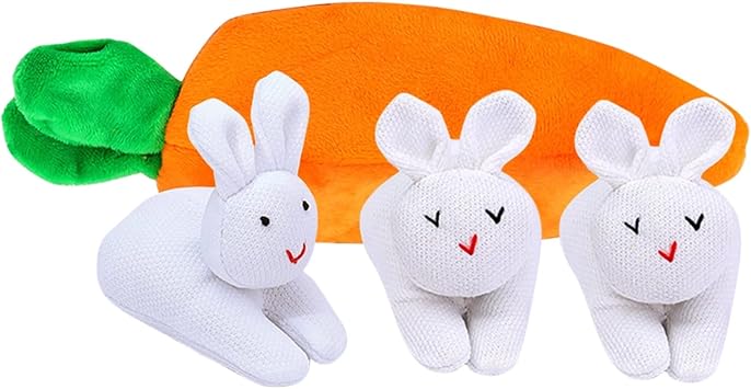 carrot purse with bunnies