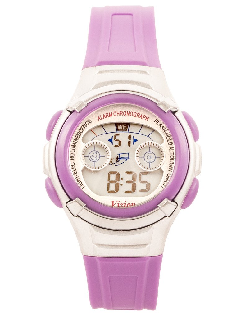 Vizion Digital Multi-Color Dial Sports-Alarm-Backlight Watch for Kids-W-8523B-7 (B01N9SZ030) Amazon Price History, Amazon Price Tracker