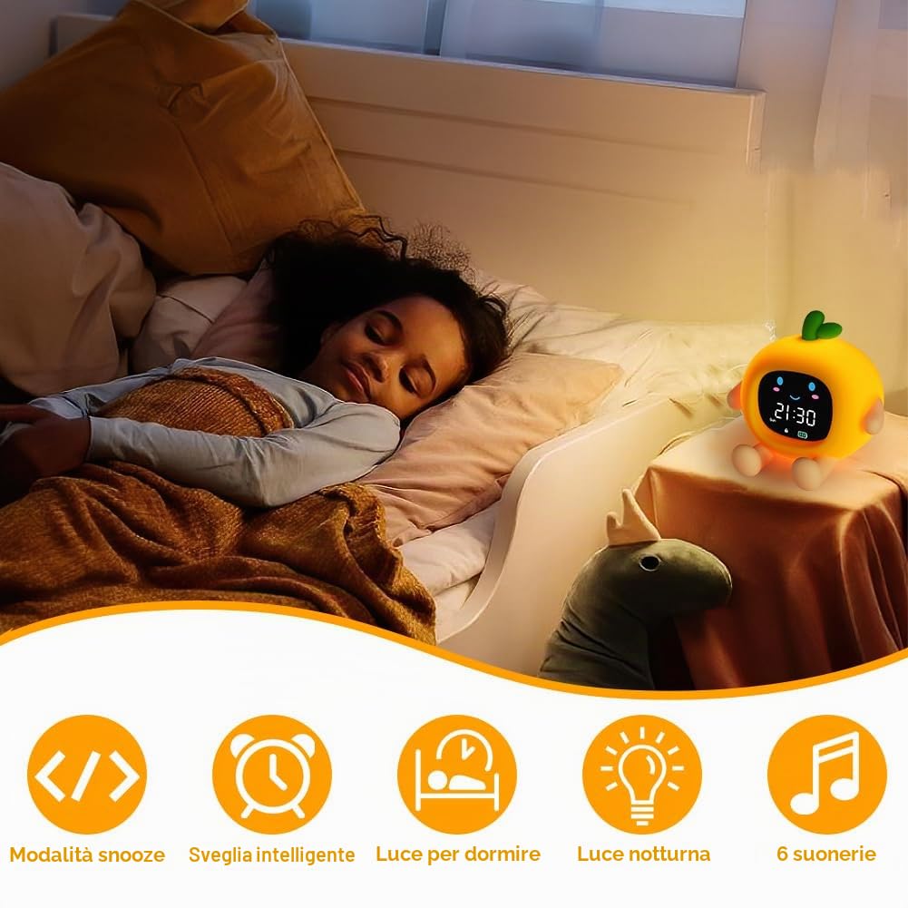 HOTUT Sveglia Luminosa per Bambini — immagine 4 di 13