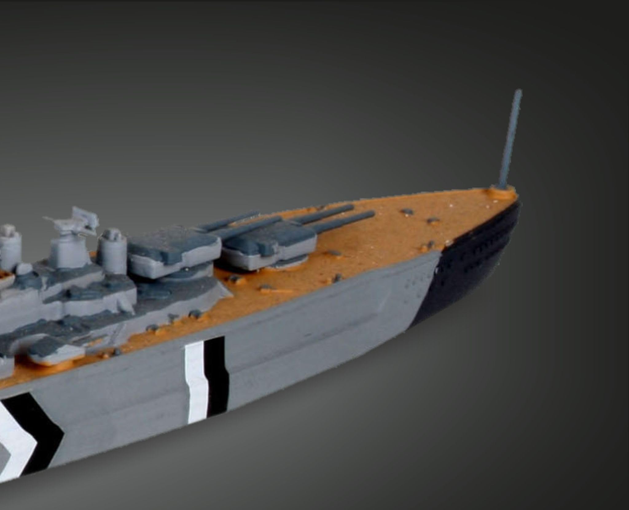 Amazon.com: Revell Model Set 65802 Bismarck 1:1200 Scale Unbuilt