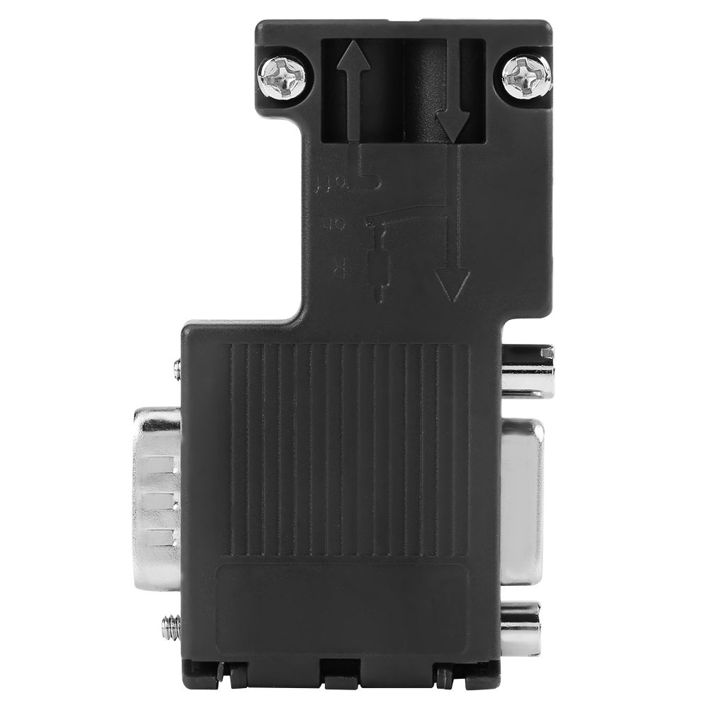 90 ° Interfaccia Cavo di Programmazione Profibus Connettore Compatibile PLC 6ES7 972-0BB12-0XA0 con Interfaccia Cavo DP