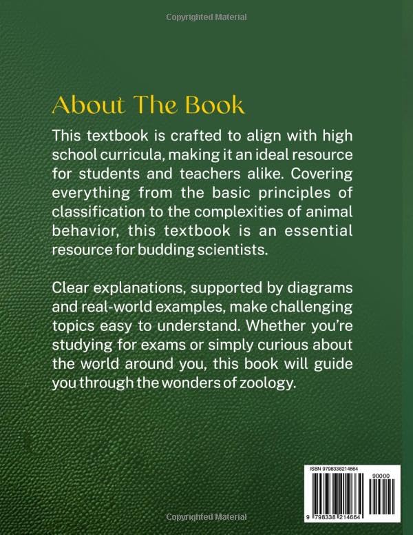UNDERSTANDING ZOOLOGY: For High Schools and Colleges - Image 2