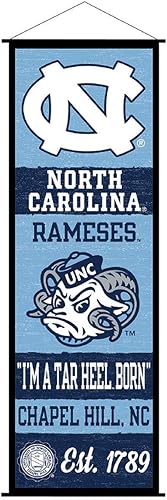 Cartel de los tacones de alquitrán de Carolina del Norte y letrero