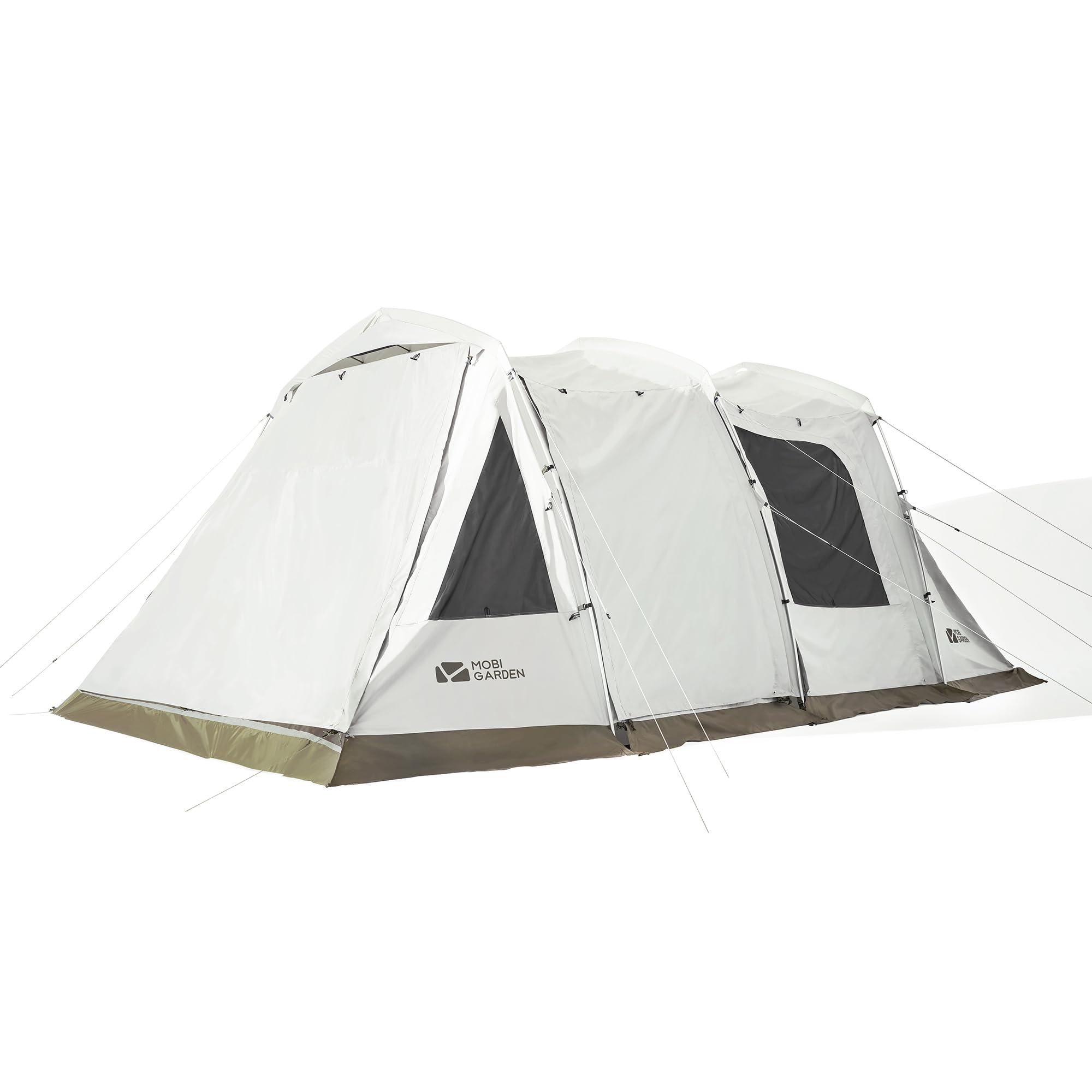 箭*真様 MOBI GARDEN ２ベッドルーム　トンネルテント　4人用 Amazon.co.jp: MOBI GARDEN 公式 テント トンネルテント 2ルーム
