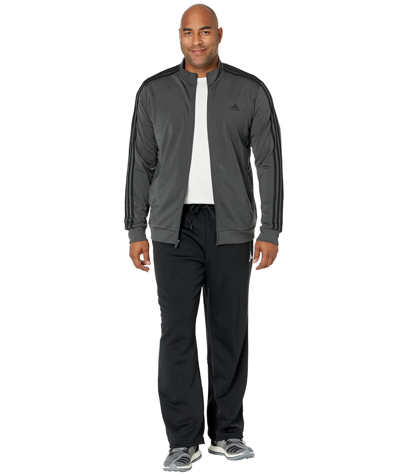 Herrenmäntel & Oberbekleidung Adidas Essentials 3-Streifen Strickjacke - Bild 13 von 39