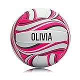 We Print Balls Personalised Netball Ball (Pink/White)