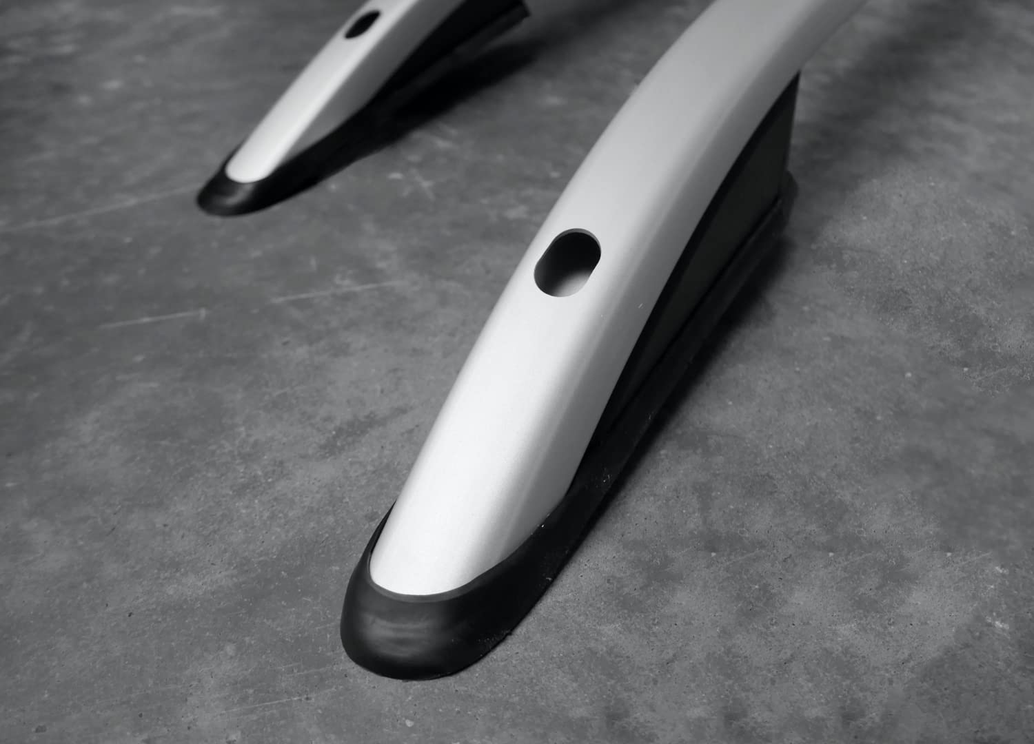 CHROMEMASTER | Barras portaequipajes de techo | Compatibles con Peugeot Partner Tepee 2007-2018; Para la fijación de portaequipajes de techo, maleteros de techo o portabicis de techo | Construcción