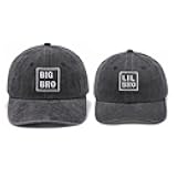 2 Packs Baseball Cap for Dad and Son Adjustable hat