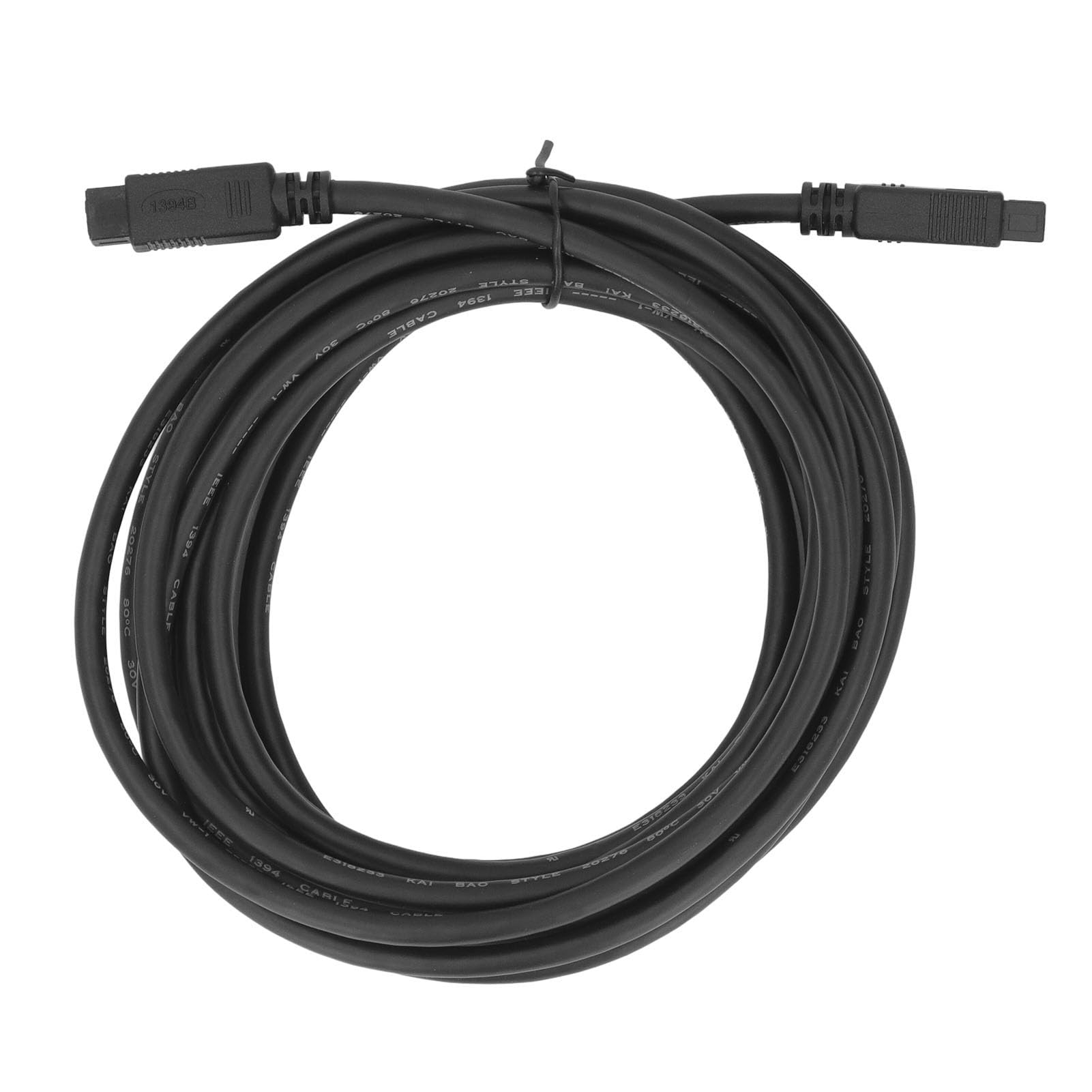 4,5 m IEEE 1394B Firewire 800 Cavo da 9 Pin da Maschio a 9 Pin Trasferimento di Dati da 800 Mbps per scanneri per stampanti per Fotocamere digitali e interfacce Audio