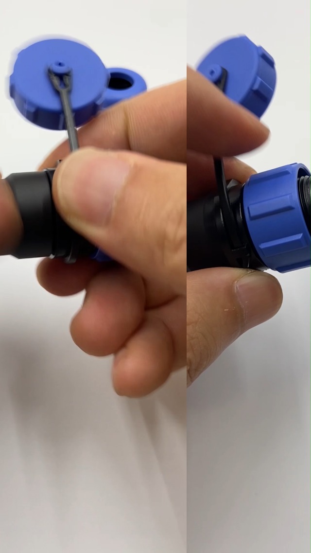 Connettore Aeronautico SP17 A 4 Pin - Impermeabile IP68, Per Lampade, Crimpatura A Vite - Foto 12