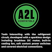 Vista 7 de Hilmor 1950532 HVAC Bomba de Vacío de 12 CFM para Herramientas y Equipos HVAC, 120 Voltios, 1 Caballo de Fuerza, Capacidad de Aceite de 15 oz, 7.6
