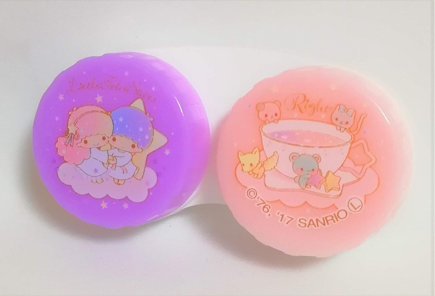 【匿名配送·貴重】リトルツインスターズ キキララ コンタクトケース サンリオ 匿名配送·貴重】リトルツインスターズ キキララ コンタクト