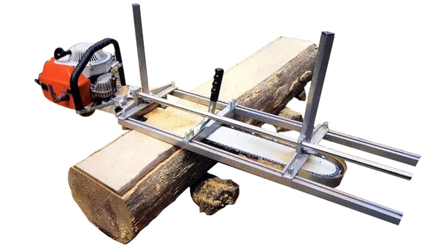 みるず Portable Chainsaw Mill 36 Inches Planking Milling Bar Size
