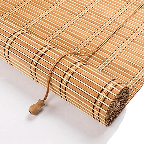 HONGTUWY Store Enrouleur Bambou Naturel Cover