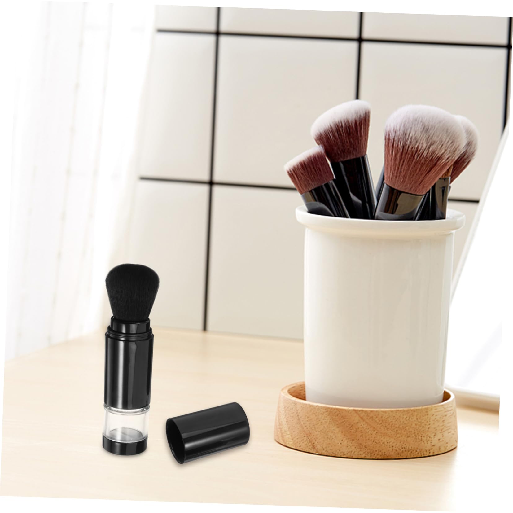 Didiseaon 4pezzi Per Blush Polvere Strumento Makeup Versatile Per Applicazione Facile e Portatile Accessorio Cosmetico Per Donne Fard e Polvere Ergonomico