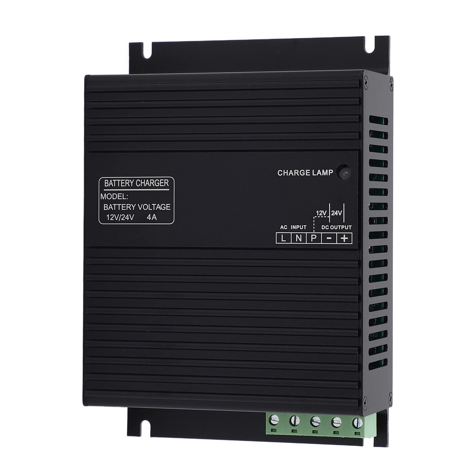 Caricabatterie per Generatore, Conversione Automatica Rapida 12V 24V, Intelligente, con Protezione da Sovraccarico e Memoria, per Batterie di Auto, Moto e Gruppi elettroge (ZH-CH2804A)
