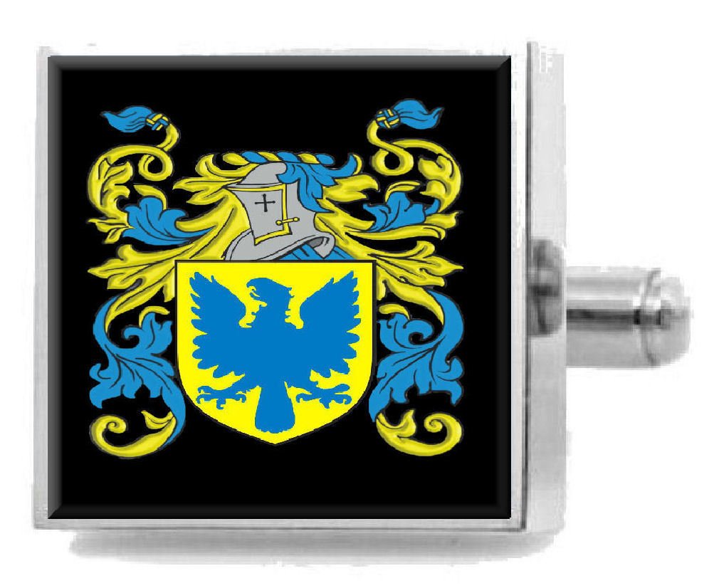 Clip para corbata Willett England regalo sofisticado con grabado de escudo 5