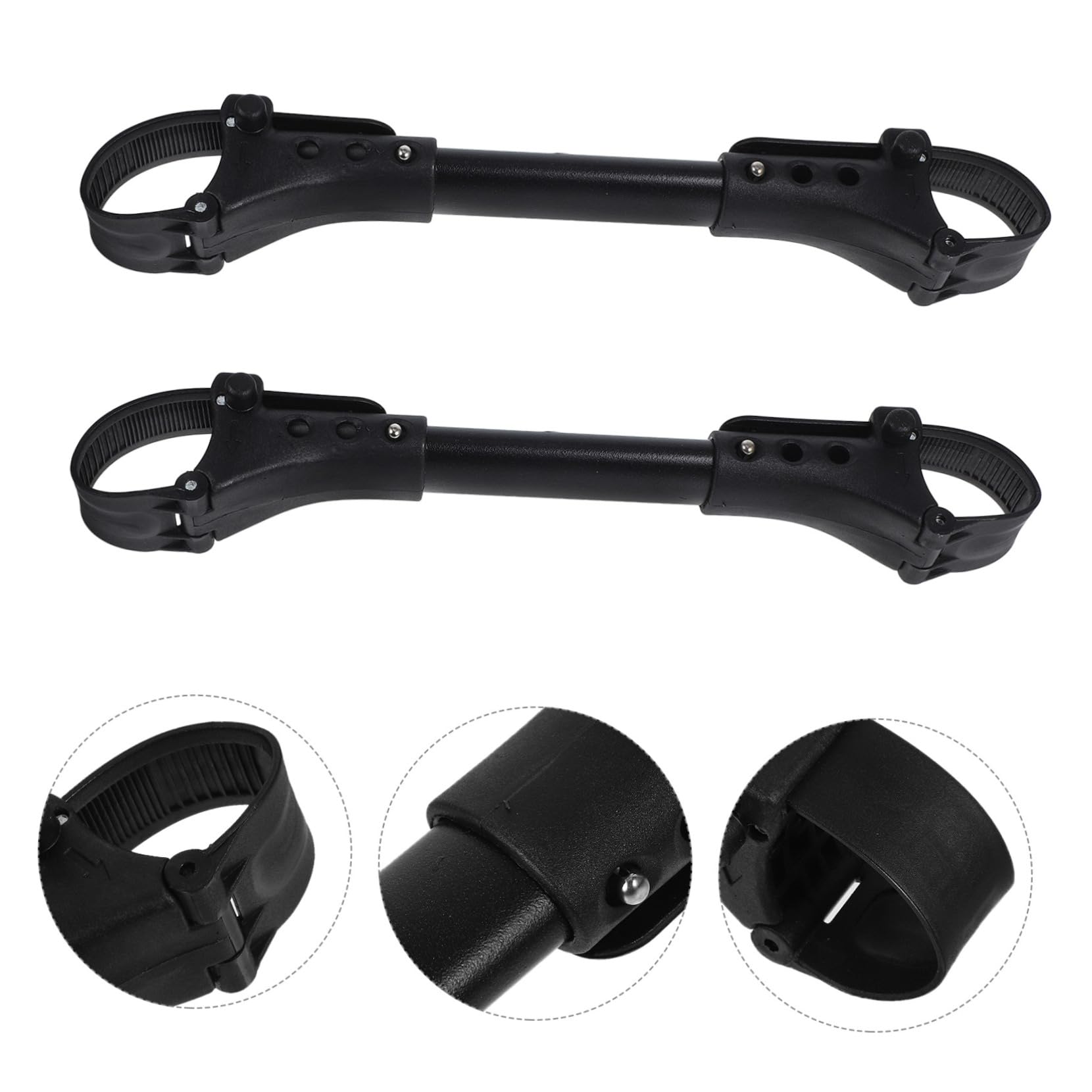 Lot de 2 connecteurs de poussette doubles légers pour poussette pour une utilisation facile en extérieur Design durable pour la marche et le shopping pour deux garçons et filles