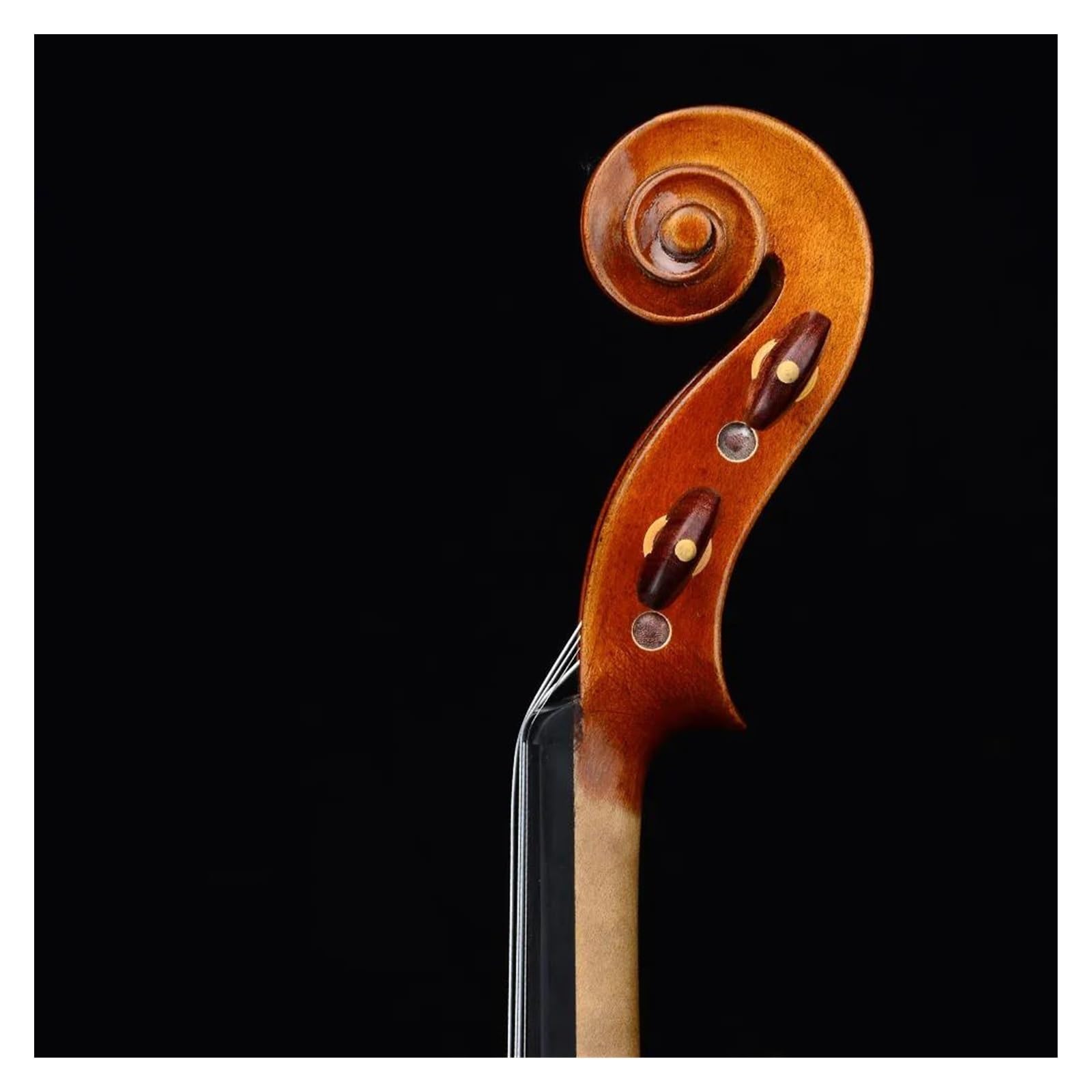 Handgefertigte 1/4 Violine Fichtendecke Exquisite Ahornrückseite Palisanderzubehör Standardvioline