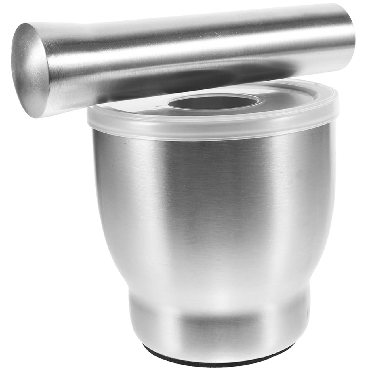 VICASKY Kartoffelstampfer aus Edelstahl Knoblauchpresse Pulverpresse für Gewürze Zuhause Kochen Mahlen von Pfeffer Kaffeebohnen Kartoffelpüree Babynahrung