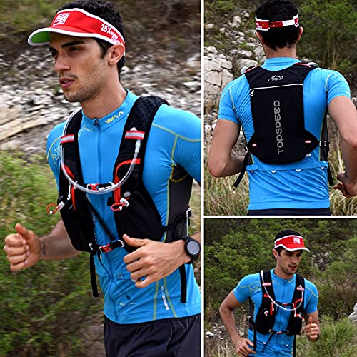 Image of INOXTO Hydration Vest Backpack, Lightweight Running Water Vest With 1.5L Bladder Bag for Hiking, Trail Running, Cycling, Marathon - Daypack for Women Men