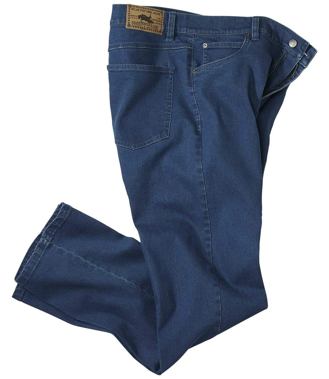ATLAS FOR MEN - Jeans da Uomo - Jeans Elasticizzati da Uomo - Taglio Dritto - Pantaloni da Uomo - Disponibile in Taglie Forti