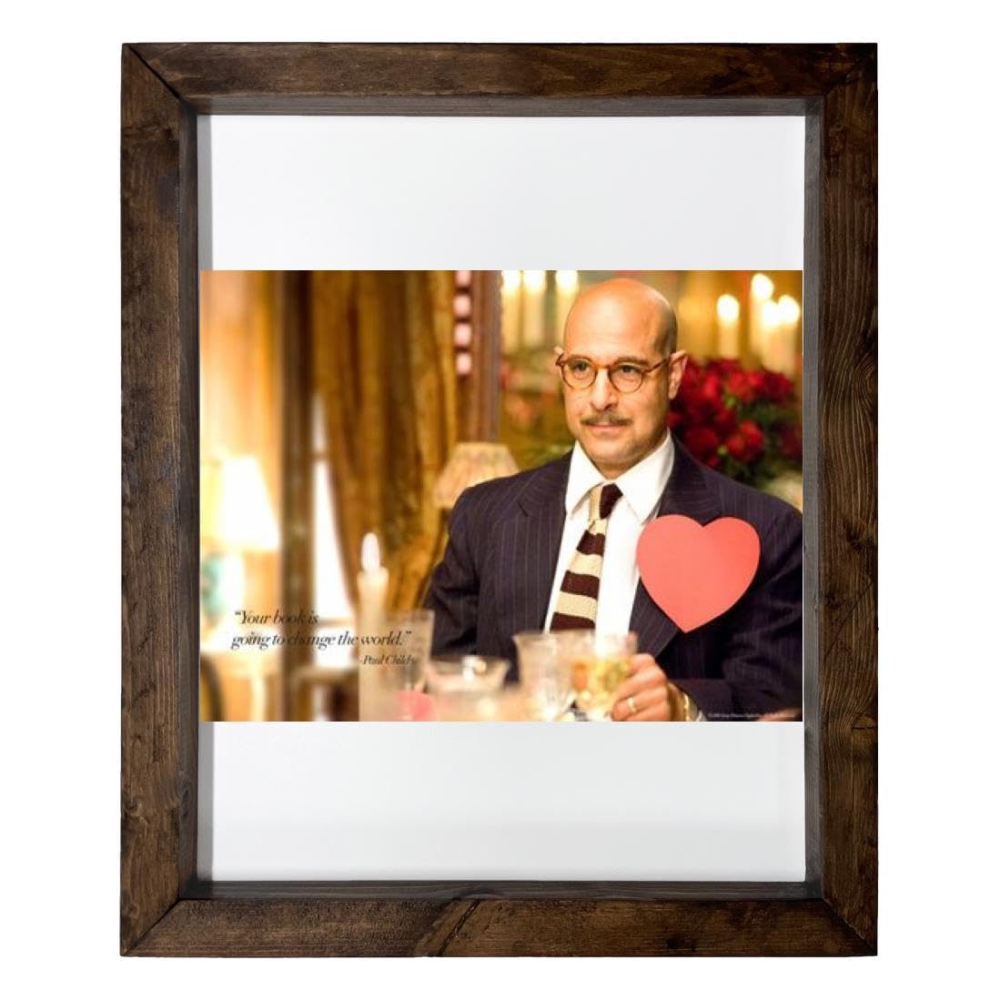 Boss HogStanley Tucci - 14X17 Full Color Photo Sign With Wood Frame PTR #PDI128238