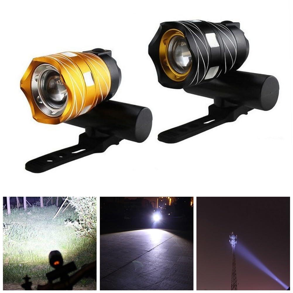 MTB LED bicicleta luz 20000LM recargable carretera faro delantero batería recargable tamaños ajustables