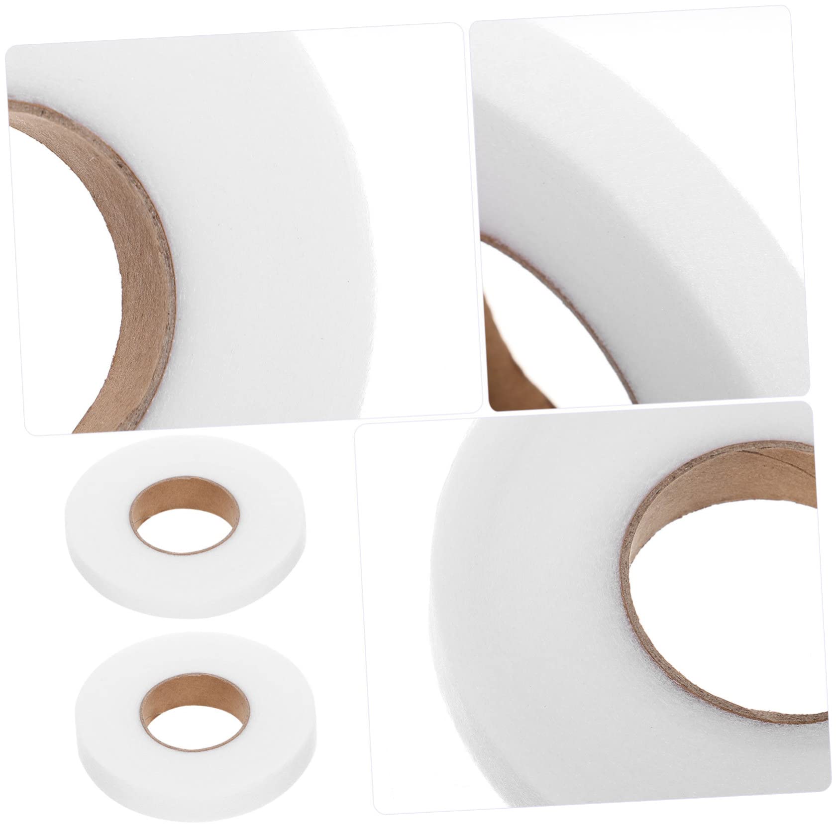 Operitacx 8rollos Cinta Adhesiva De Dobladillo Sin Coser De Algodón De Cinta De Planchar Para Ropa Accesorios De Costura Para Reparaciones Rápidas y Manualidades