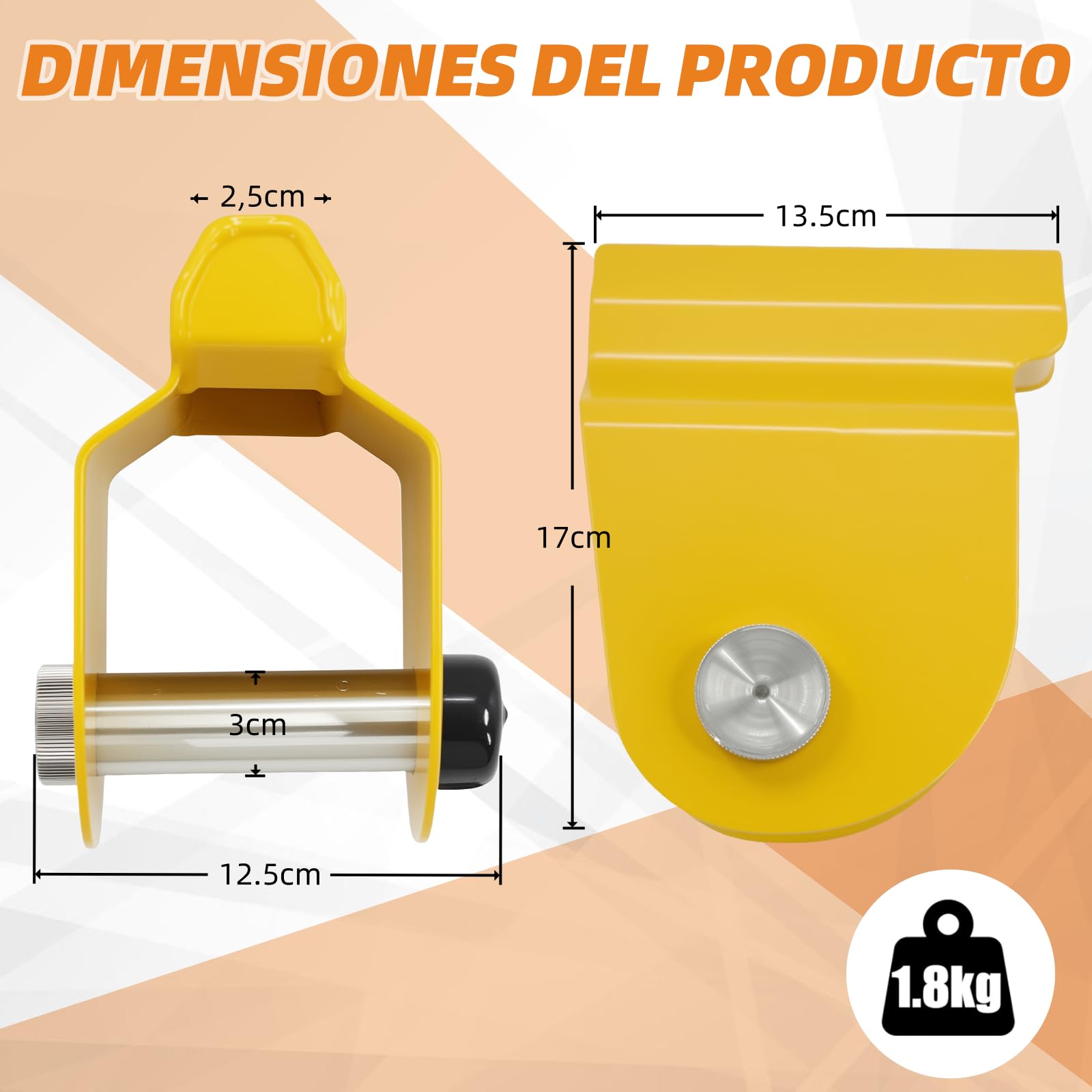 Cerraduras de enganche de remolque para AL-KO AK130, AK160 y AKS1300/2004/3004 modelos con antirrobo y acoplamiento estabilizador, adecuado para la seguridad de caravanas, autocaravanas y campistas.
