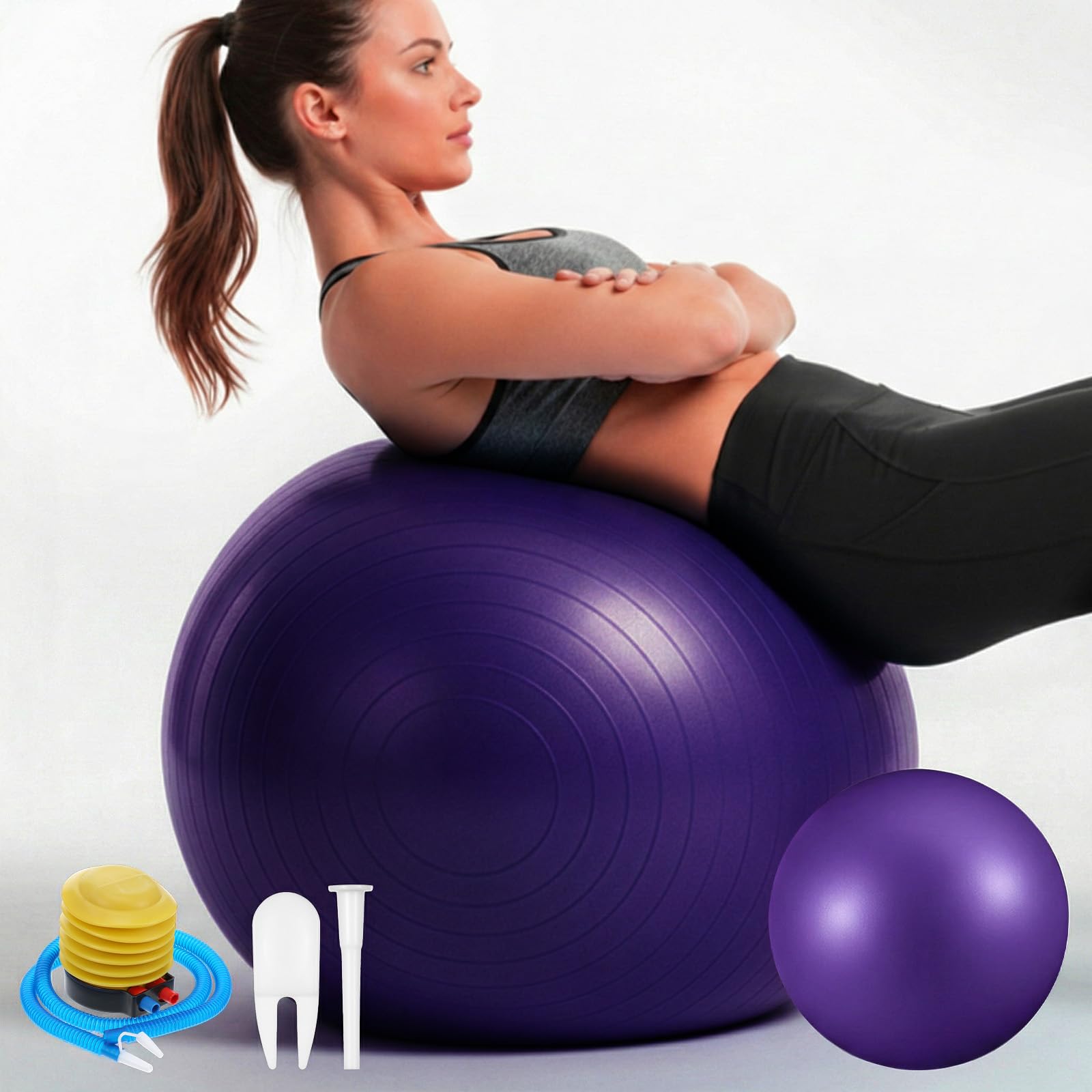 Yoga Balls for Exercise & Balance -2