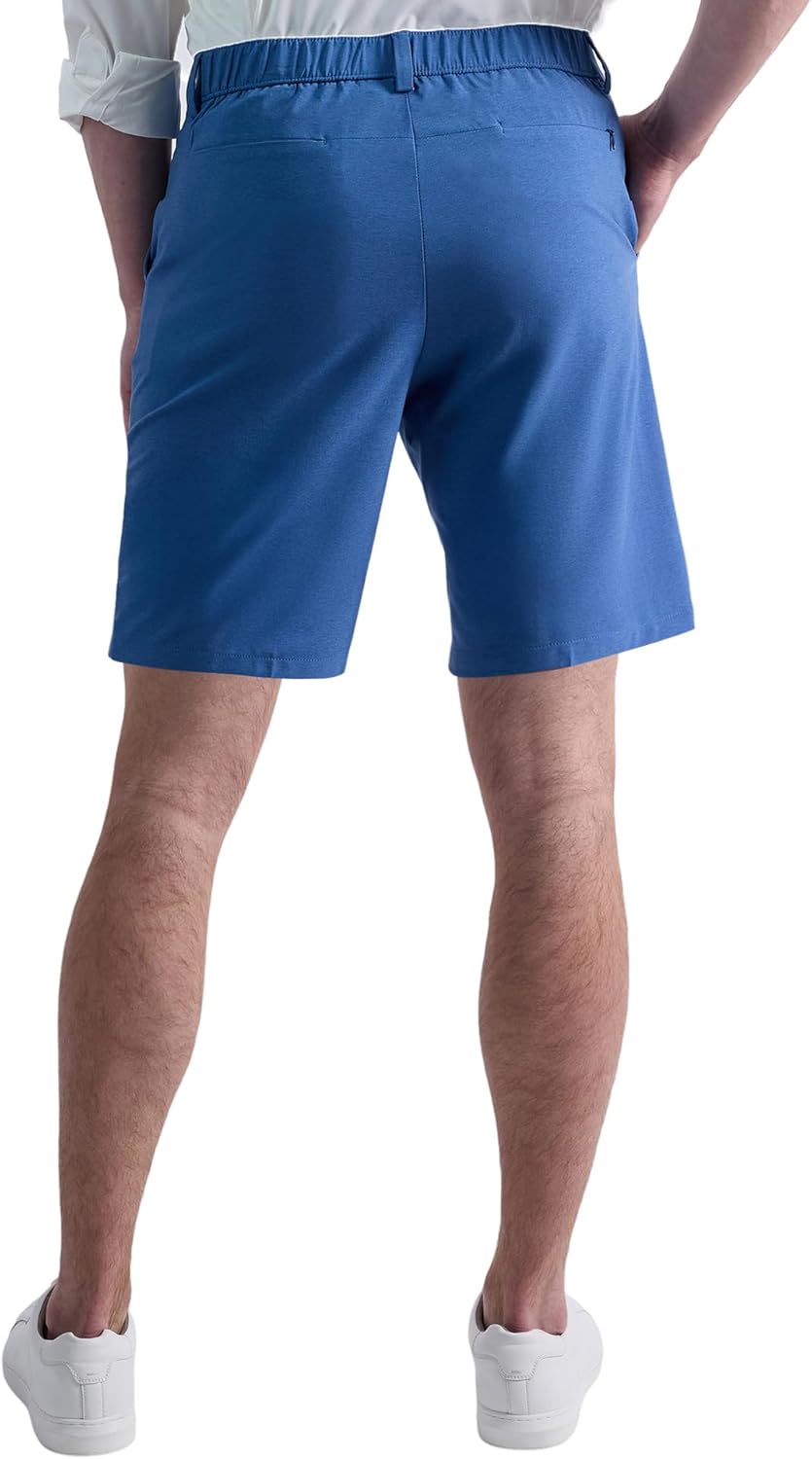Kenneth Cole Mens Lightweight Hybrid Stretch Performance Shorts - 7 and 9 Inch Inseams - Image 3